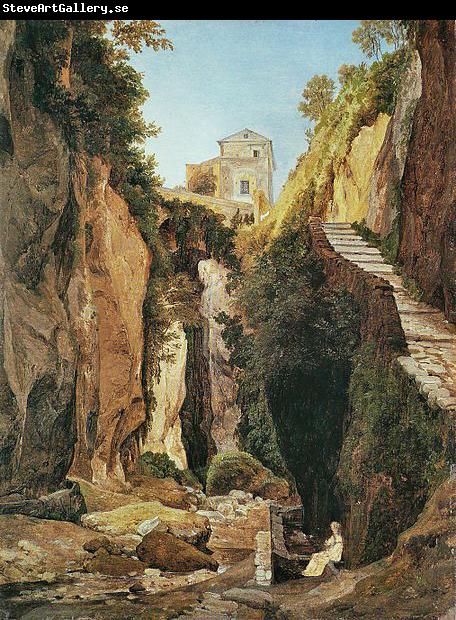 Heinrich Reinhold Ravine at Sorrento